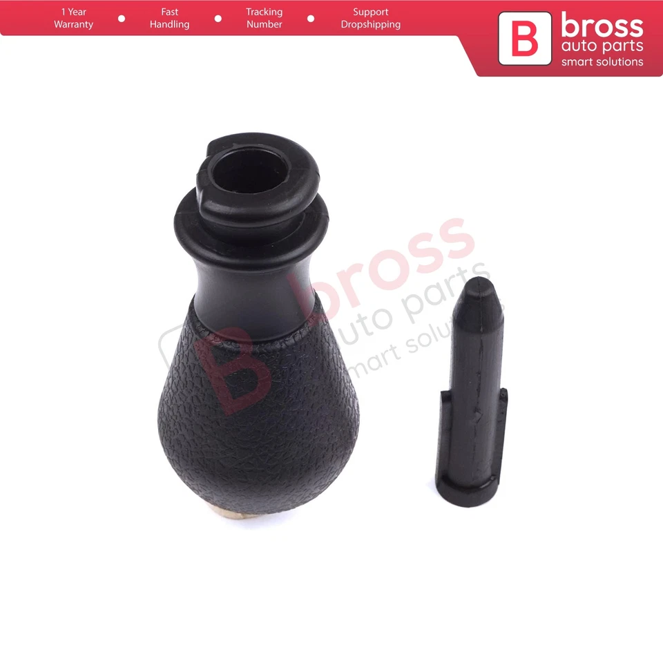 5 Speed Gear Shift Stick Knob Black Gray For Peugeot 106 206 306 406 605 2403AP Foto 4 de 4