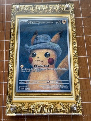 Pikachu TCG Grey Felt Hat Van Gogh Full Art Promo SVP Pokémon