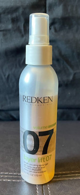 Redken Layer Lift 07 Length Elevating Spray Gel 5.7 Oz 80% FULL RARE HTF