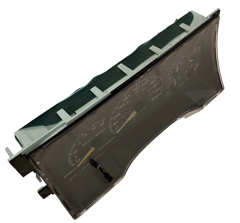 Painel cluster medidor velocímetro suburbano 95-00 Chevy GMC C/K Tahoe 210k fabricante de equipamento original - Imagem 2 de 4