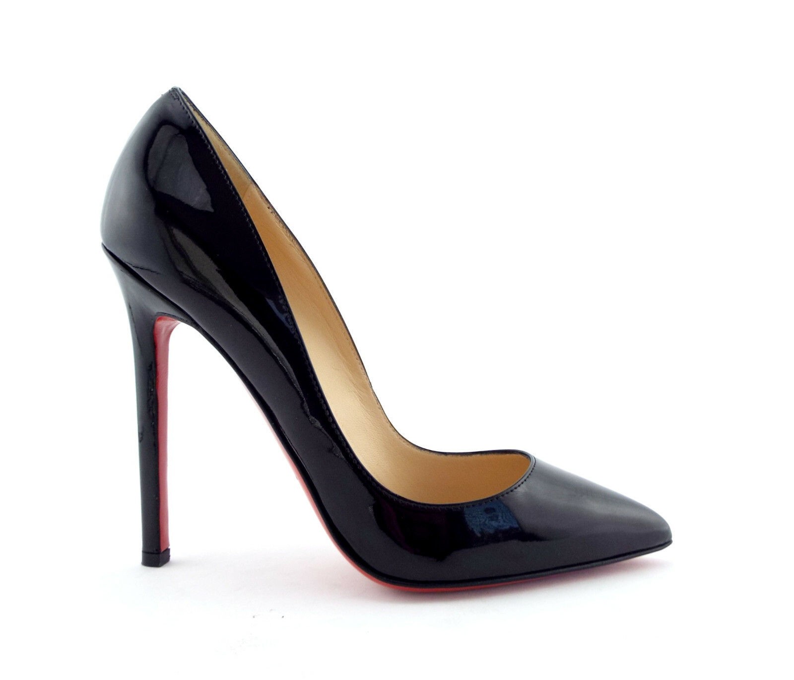 louboutin black patent heels