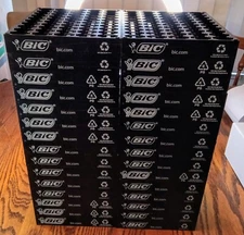 Lot of 10 Empty Bic Lighter 50 Ct. Display Trays-  Black