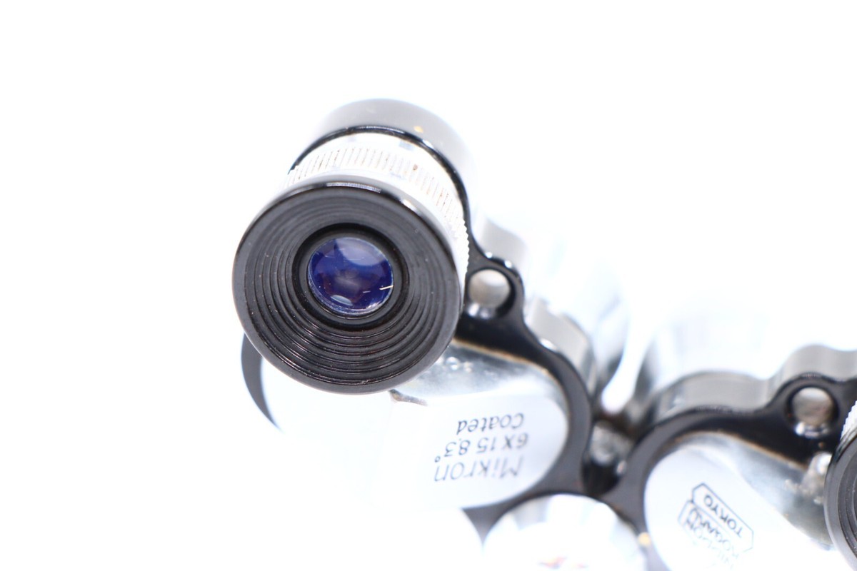Nikon ニコン NIPPON KOGAKU Mikron 6×15 8.3° VINTAGE NIKON BINOCULARS NIPPON KOGAKU MIKRON 6X15 6 X 15