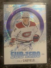 Cole Caufield  2023-24 Ud Ice Hockey Sub-zero Sz-7