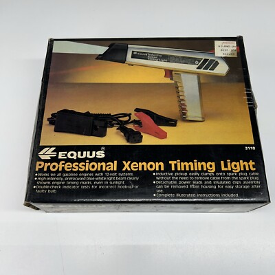 VTG Equus Professional Xenon Timing Light Inductive Blue White Light Beam 3110