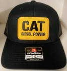 CAT Diesel Power SNAPBACK TRUCKER Embroidered Retro Patch Hat Cap Classic New!