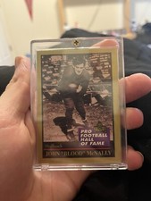 1991 Enor Pro Football Hall of Fame - #97 John McNally (RC)