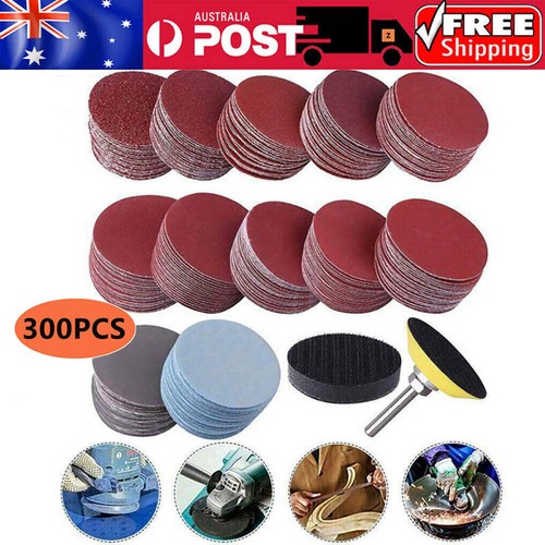 300PCS 2 Inch 50mm 803000 Grit Sanding Discs Grinder Round Sandpaper