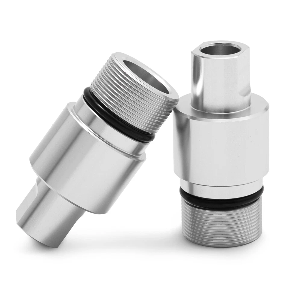 Tubos de horquilla 41 mm extensiones elevador de 1" para Harley Road Tour Glide FLTR FLTCU FLTRI Foto 4 de 4