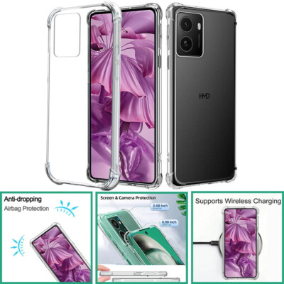 For HMD Pulse /HMD Pulse Pro /HMD Pulse Plus Anti Aufprall Klar Gel Schutz Case