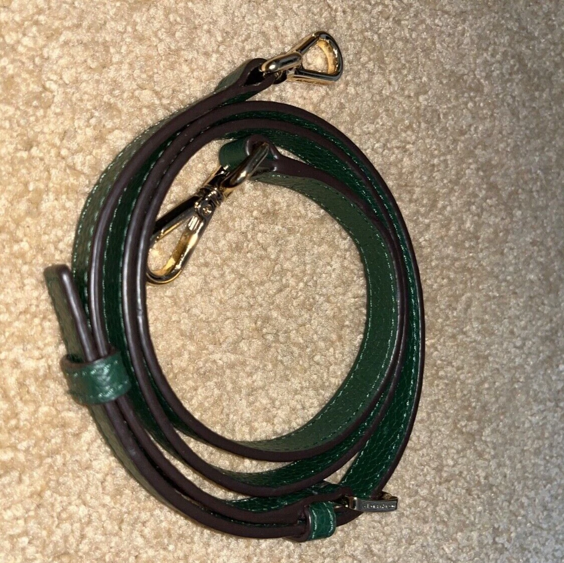 Michael Kors Replacement purse strap Green Saffiano leather eBay