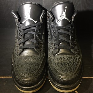 jordan 3 black flip