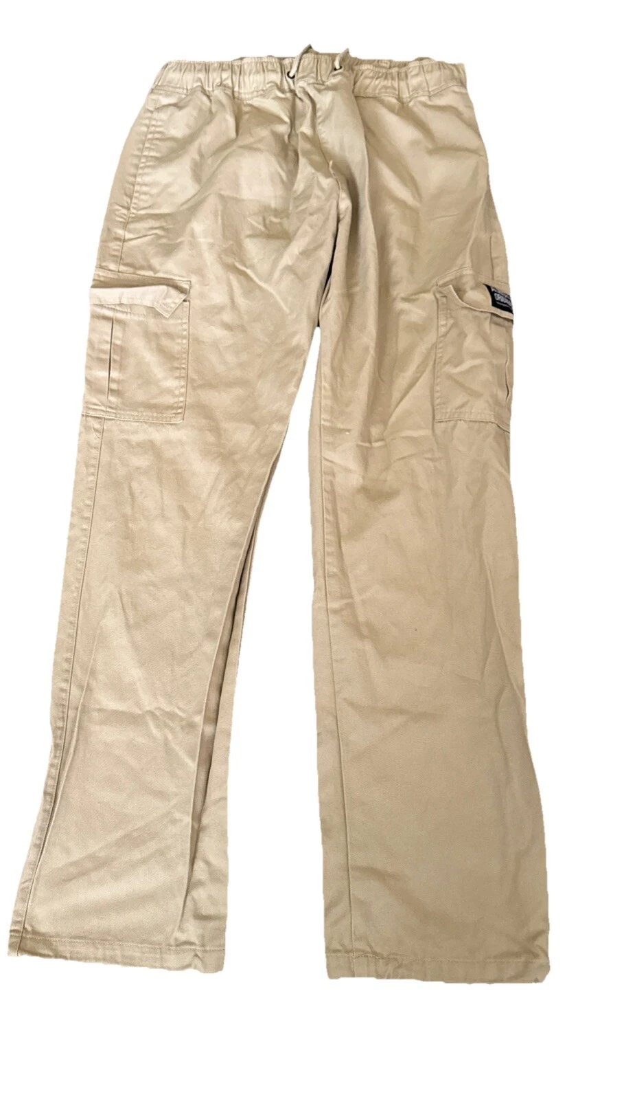 Almighty Originals Cargo Khaki Pants Draw String