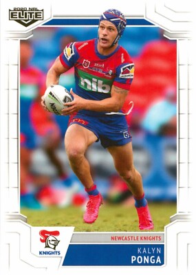 2020 NEWCASTLE KNIGHTS NRL Card KALYN PONGA Elite