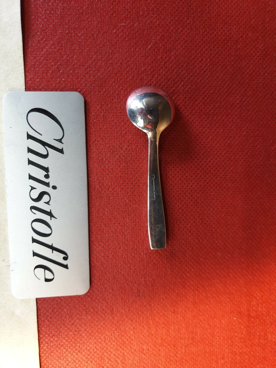 CUILLÈRE À SEL CHRISTOFLE Métal Argenté Modèle COLBERT Couvert Pelle Service EUR 17,00 - FR