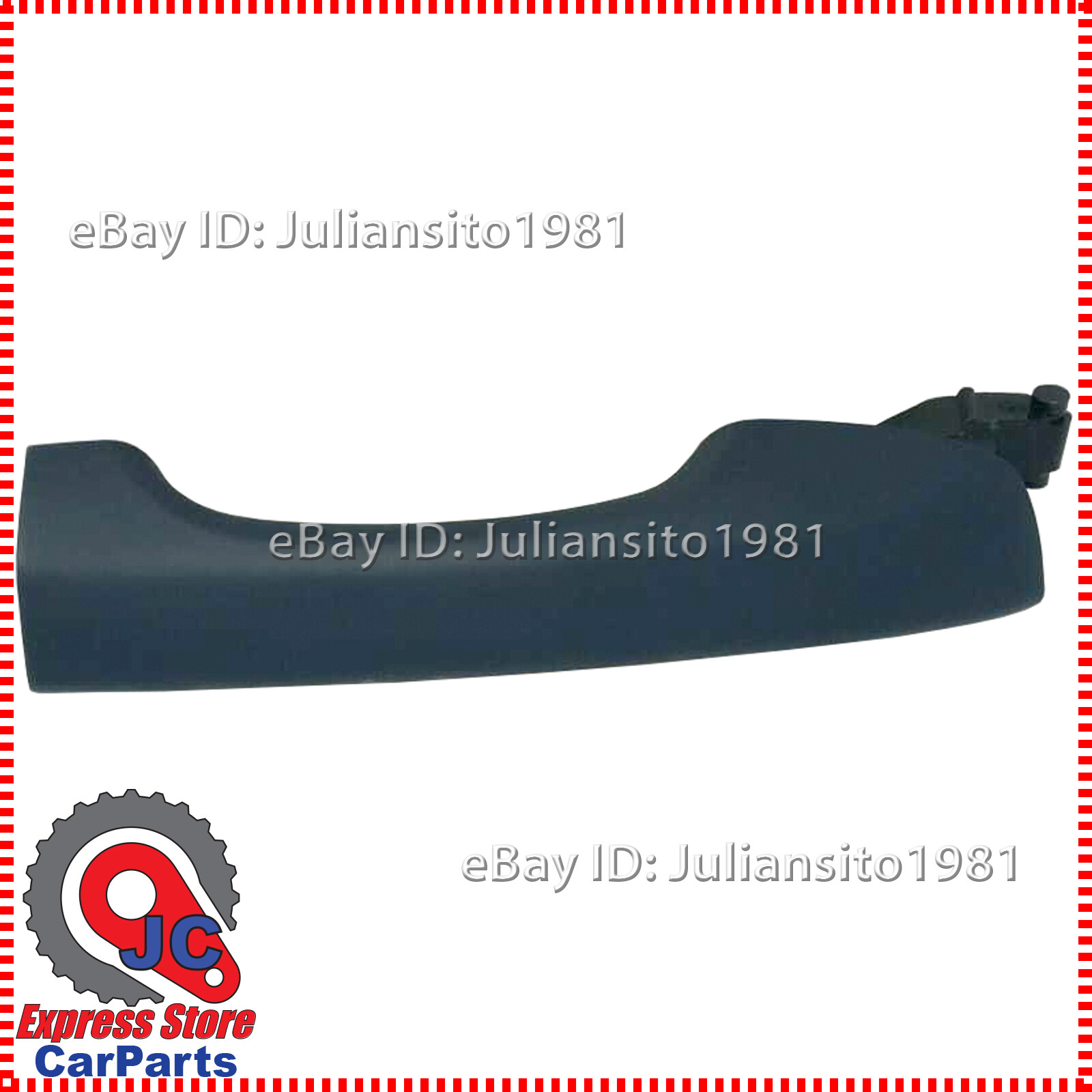 17A837205 GRU VOLKSWAGEN GENUINE OEM JETTA LEFT OUTER DOOR HANDLE  