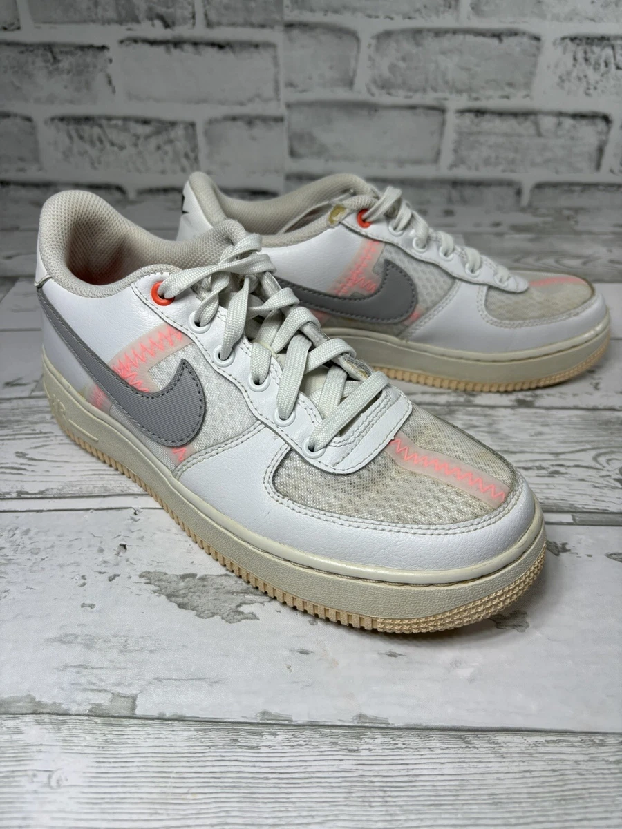 Nike Air Force 1 Low Transparent White Grey for Sale