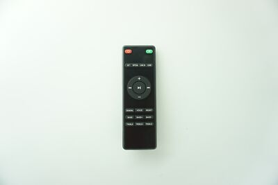 Replacement Remote Control For Bomaker Odine I Soundbar - Wireless, Black, 3-Month Warranty