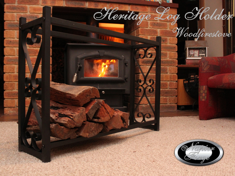WOOD HEATER FIREWOOD RACK FIREPLACE ACCESSORIES Log Rack Storage WOOD  HOLDER | eBay