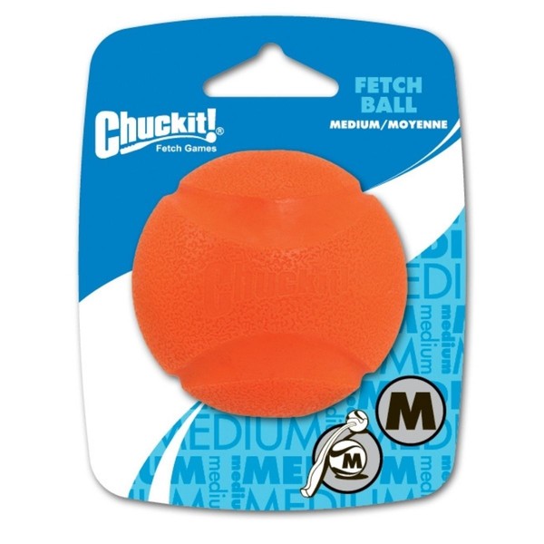 Chuckit Fetch Ball, Ball Zum Apportieren FüR Hunde, GrößE M, 1Er Pack-image