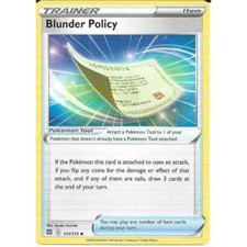 BLUNDER POLICY  - UNCOMMON - BRILLIANT STARS - POKEMON CARD - 131/172