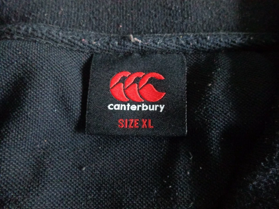 STADE NIORTAIS RUGBY - POLO - NOIR - OFFICIEL - XL - CANTERBURY NIORT RUGBY CLUB - Photo 2/4