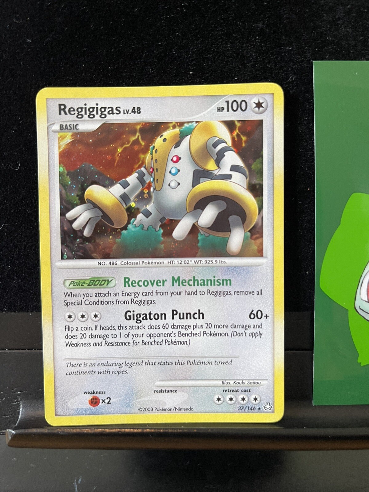 Pokemon Card Regigigas 37/146 Legends Awakened Holo Rare 218💎NM LP +💎