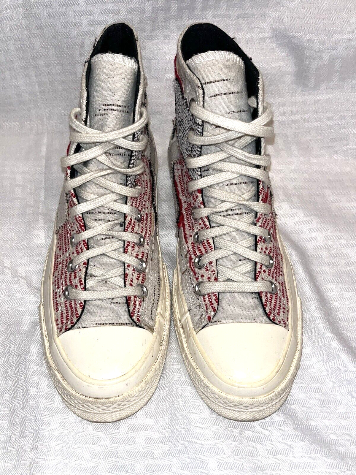 Converse Chuck 70 Patchwork Twill/Light Gray/Egre… - image 8