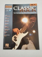 HAL LEONARD BASS PLAY ALONG CLASSIC ROCK SONG BOOK TABS