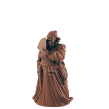 Nobleman's Wife - Bolts and Brimstone - Minis - EC3D - Cyber Punk - SciFi RPG