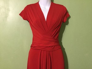 michael kors red blaze dress