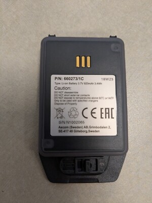 Ascom Battery (for D81 Handset) - 660273
