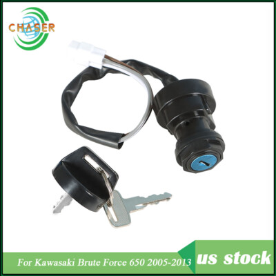 Xf650 Key For Kawasaki Brute Force 650 4X4 KVF650 Ignition Switch Key 2005 2006 ...