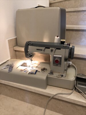 Nähmaschine Dorina 17 Pfaff By Dorina Karlsruhe in Koffer schwere Qualität Rar