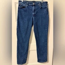 Joe’s Jeans Flawless The Milla , High Rise Straight Ankle Size 32