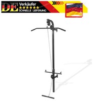Wall-Mounted Home Gym With 2 Pulleys Cable Pull-Up Station Bar Training Vidaxl
