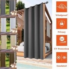 Outdoor Balkon Vorhange Wasserdicht Blickdich...
