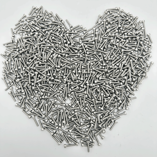 50PCS M3 x 14 304 Stainless Steel Allen Hex Socket Cap Head Screws - Picture 5 of 22