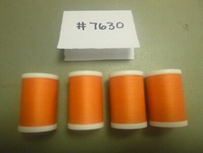 Coats  Clark Dual Duty XP All Purpose Thread 250 yard, 4 spools Tangerine 7630