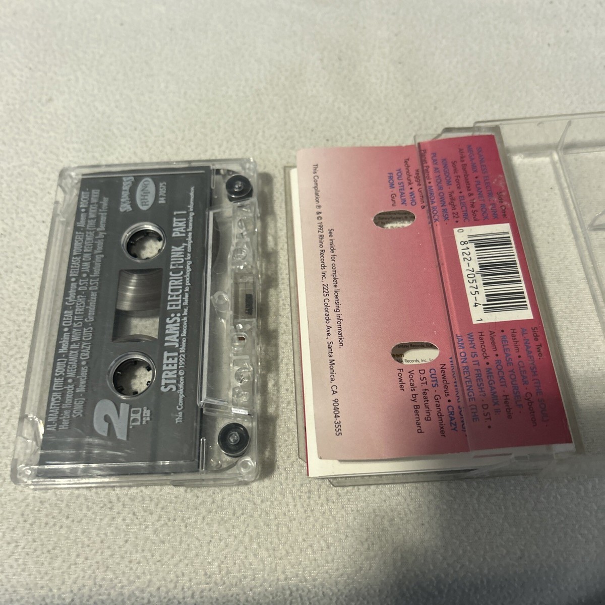 Street Jams: Electric Funk, Vol. 1 by Various Artists (Cassette