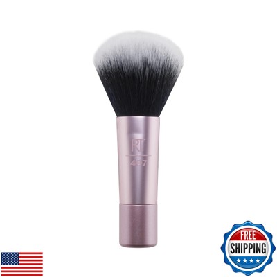 Real Techniques Mini Multitask Makeup Brush, For Blush, Bronzer and Powder, F