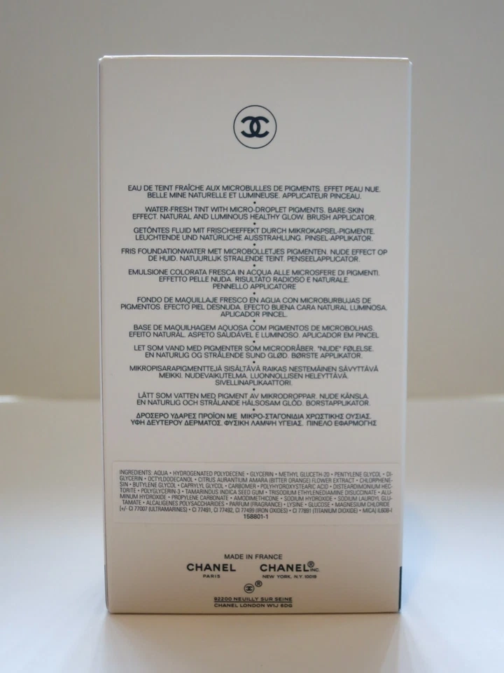 CHANEL LES BEIGES WATER-FRESH TINT MEDIUM SHADE SOLD OUT NATION WIDE NEW 2025 - Image 3 of 3