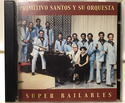 Rare CD Salsa Primitivo Santos Orquesta Borinqueñita Con Bomba y Plena Ma Dolore