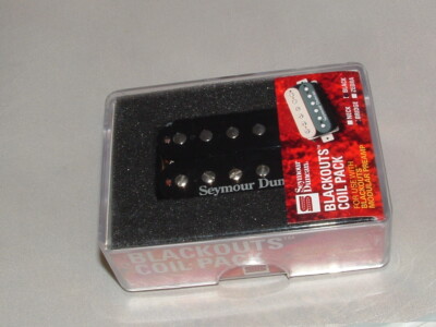 Seymour Duncan AHB-10b Blackouts Coil Pack Bridge BLACK  New with Warranty