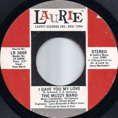 The Muzzy Band Please Tell Me When / I Gave You My Love Vinyl Single 7inch