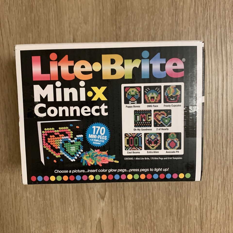 Lite Brite Mini X Connect 179 Pieces EBay Lite Brite Mini X Connect 179 Pieces Ebay