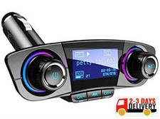 Radio Para Carro Carros Audio Autos Coche Bluetooth USB FM Transmisor para Auto