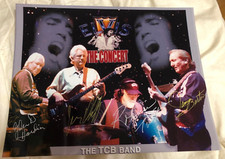 TCB Band Signed James Burton Ronnie Tutt Hardin Scheff ELVIS the Concert Photo