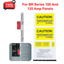Generator Interlock Kit for Eaton Cutler Hammer 100A And 125A BR Series Panels