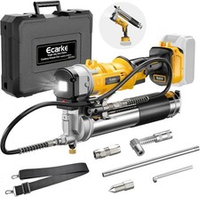 Cordless Grease Gun Compatible with Dewalt 20V Battery, 12000PSI Max Electric Gr